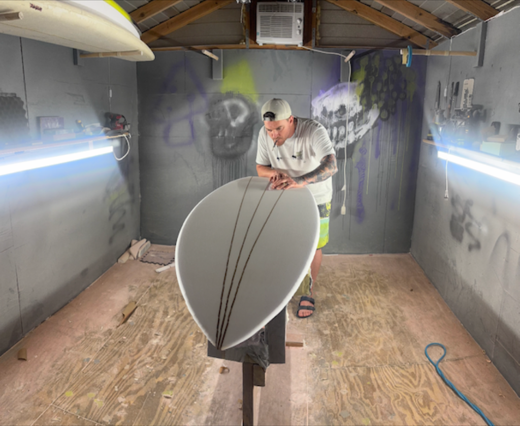 Shaping in the studio